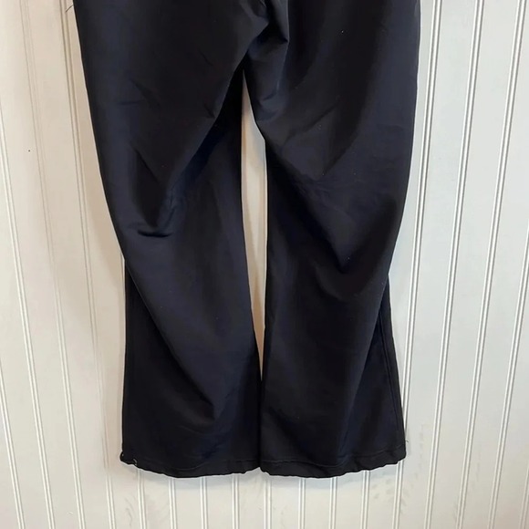 Athleta Lounge Pants Wide Leg Drawstring Black Comfy Casual Size Unknown - Picture 11 of 14